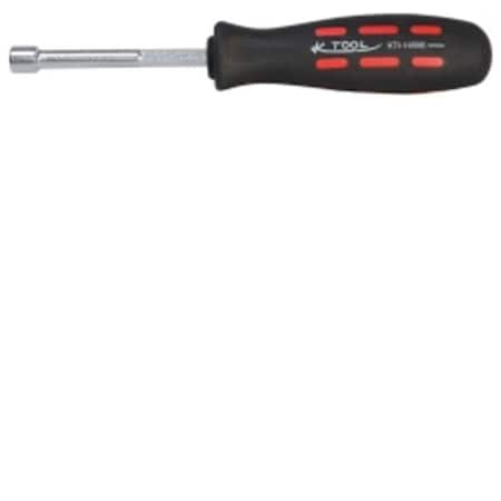 K-Tool International K Tool International KTI14506 Metric Nutdriver 6Mm X 75 Soft-Grip Handle KTI14506